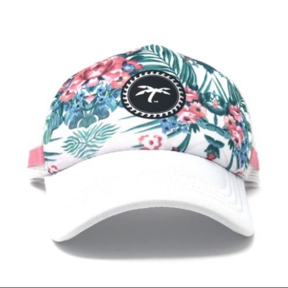 TRAPICAL ROXY Flower White Mesh